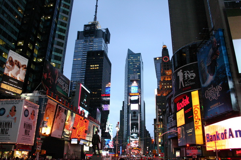 Таймс Сквер, New York, 2009
