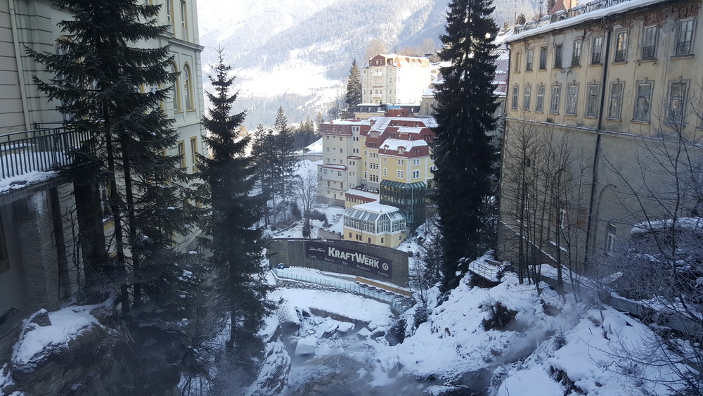 Bad-Gastein, Austria Waterfall
